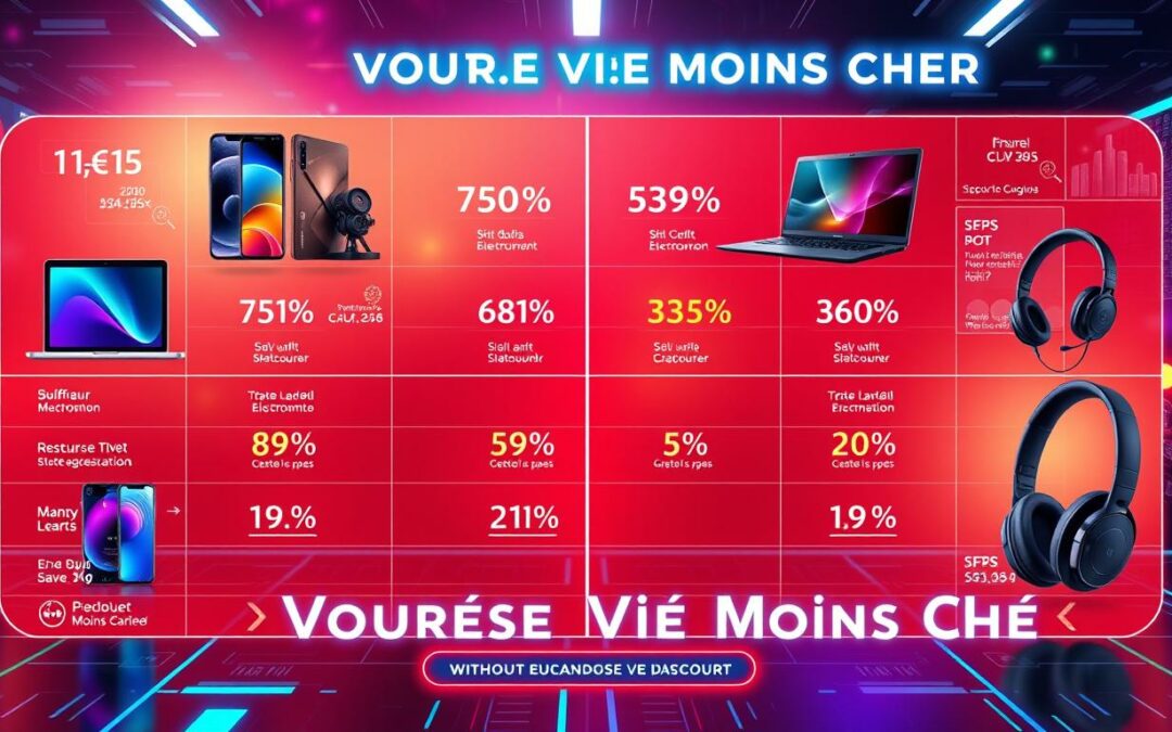 Comparatif des réductions sur les produits électroniques en 2025