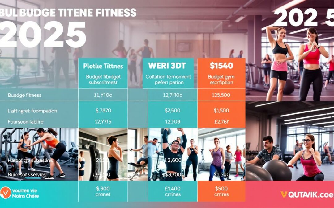 Comparatif des abonnements de fitness à prix réduit pour 2025